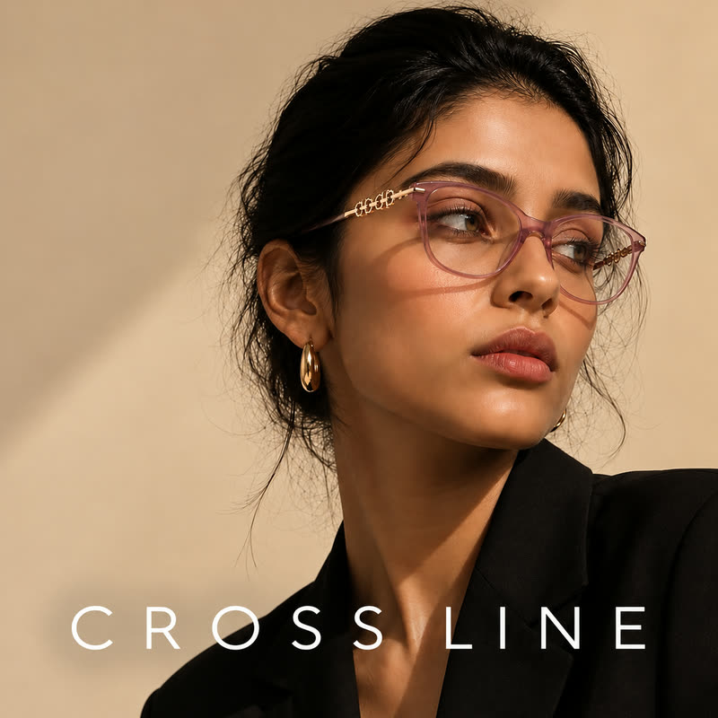 Cross Line eyewear, campaign image