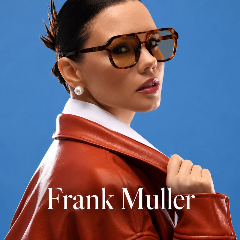 Frank Muller eyewear, campaign image