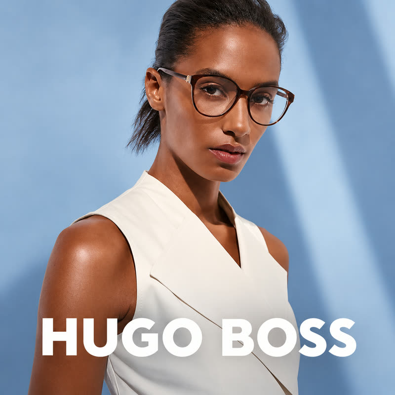 Hugo Boss eyewear, campaign image