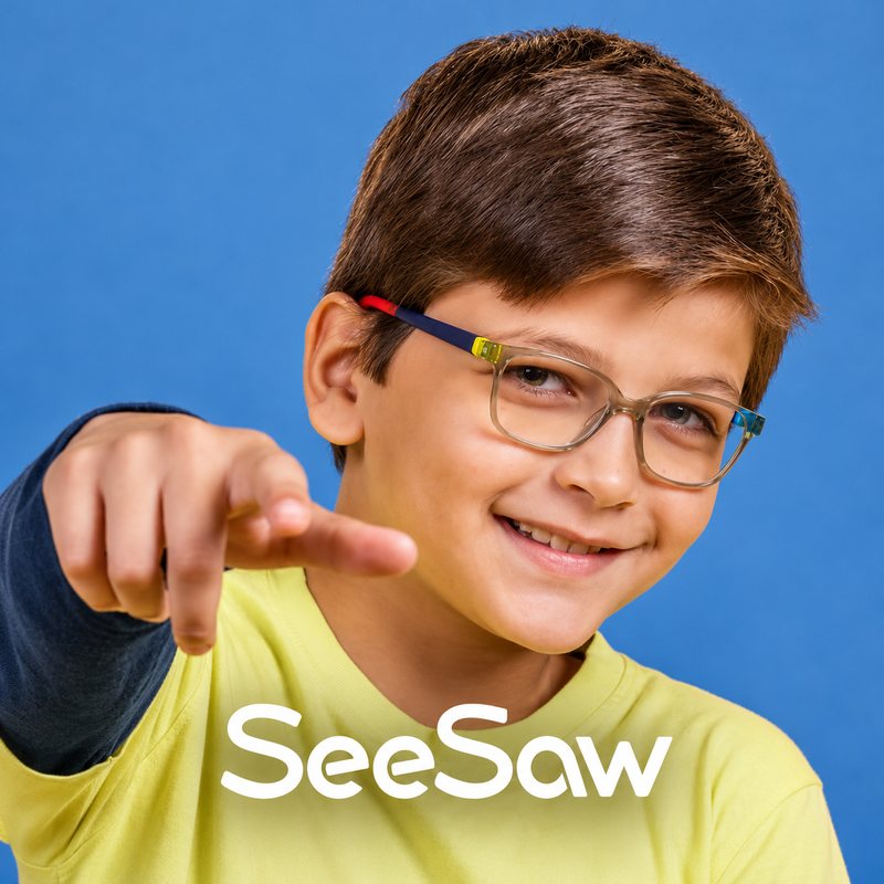 Seesaw kids eyewear, campaign image
