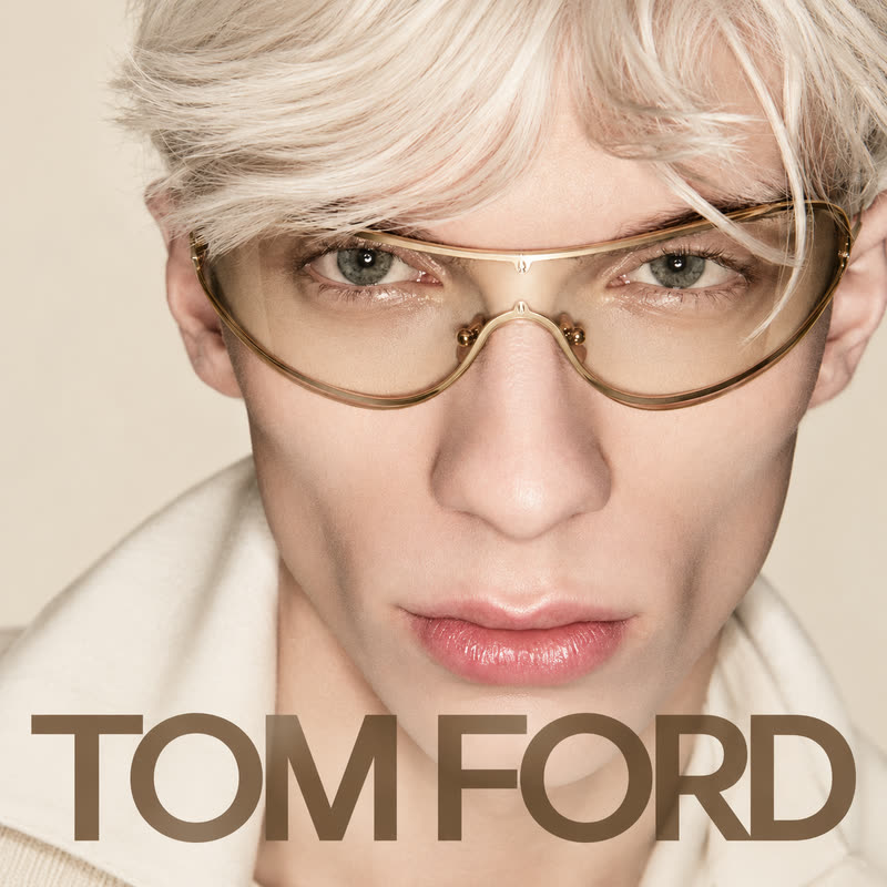 Tom Ford eyewear, campaign image
