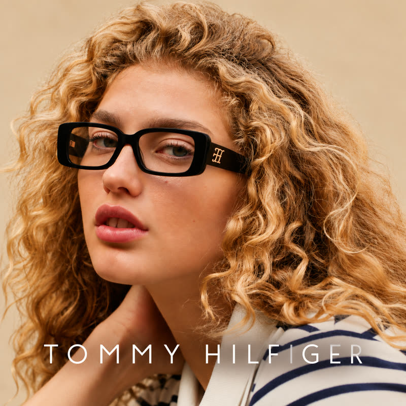 Tommy Hilfiger eyewear, campaign image